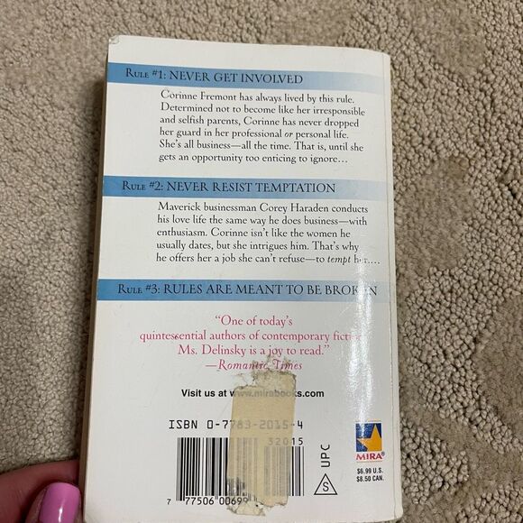 💕Cardinal Rules by Barbara Delinsky - Picture 2 of 3